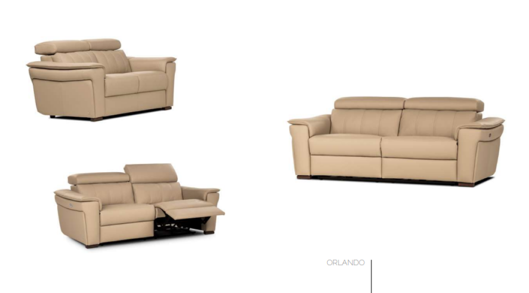 מערכת ישיבה מעור 3 + 2 במבצע דגם ORLANDO