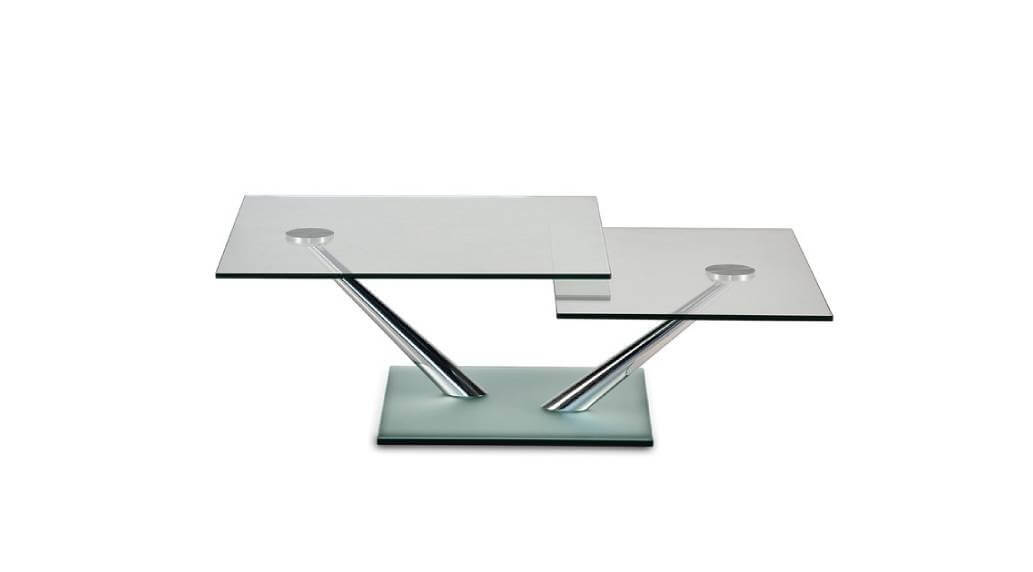 שולחן זכוכית לסלון דגם CASSIUS