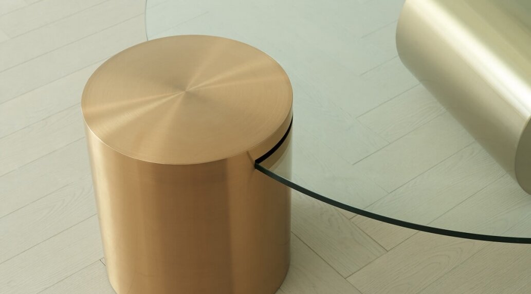 שולחן זכוכית לסלון מדגם NOVO