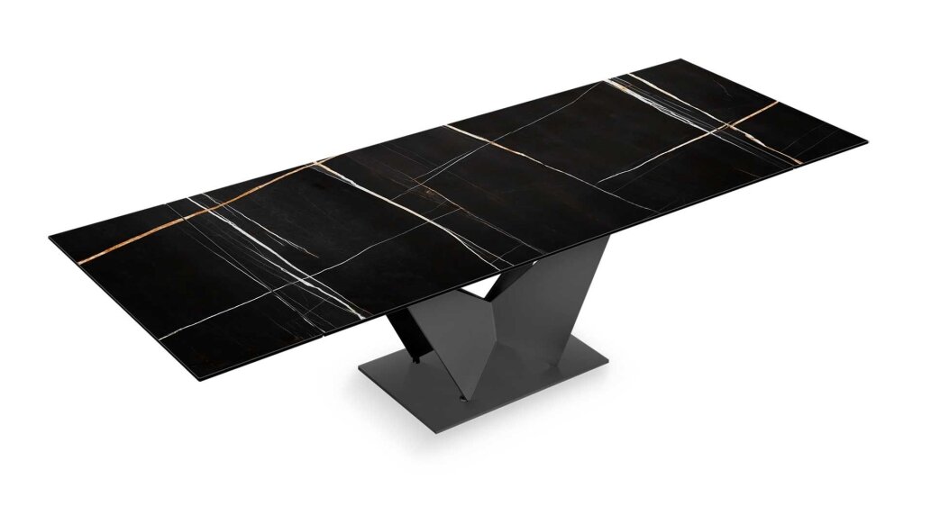 שולחן אוכל מזכוכית דגם VOLARE