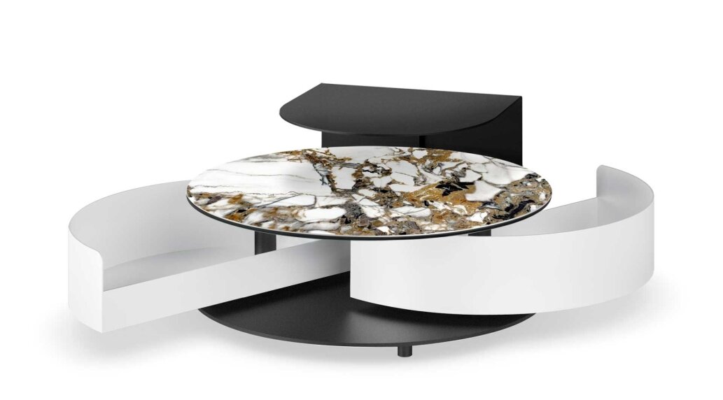 שולחן סלון נפתח דגם THETA SHELF