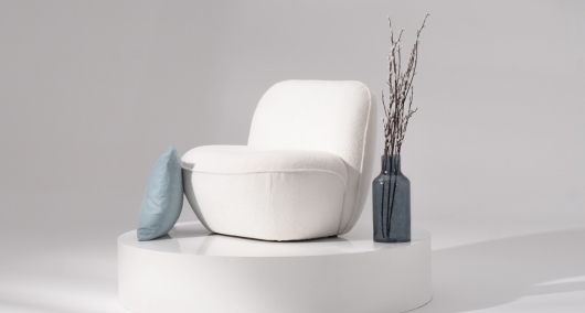 כורסה מעוצבת לסלון דגם COSINESS ARMCHAIR