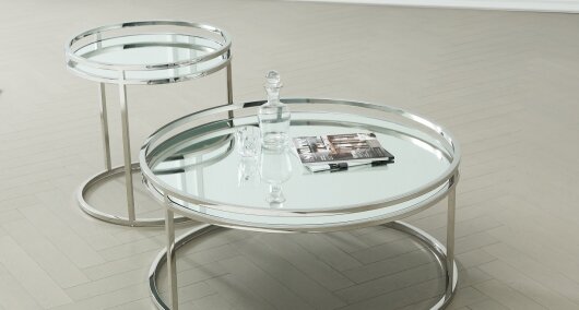 שולחן סלוני,מעמד,קונסולה מזכוכית דגם לאפאייט