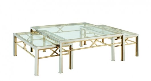 שולחן סלוני שלישיה מדגם אלאבמה